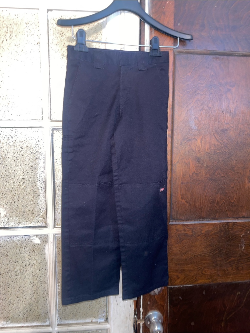 Kids Dickie’s Black Work Pants - 8RG/23W